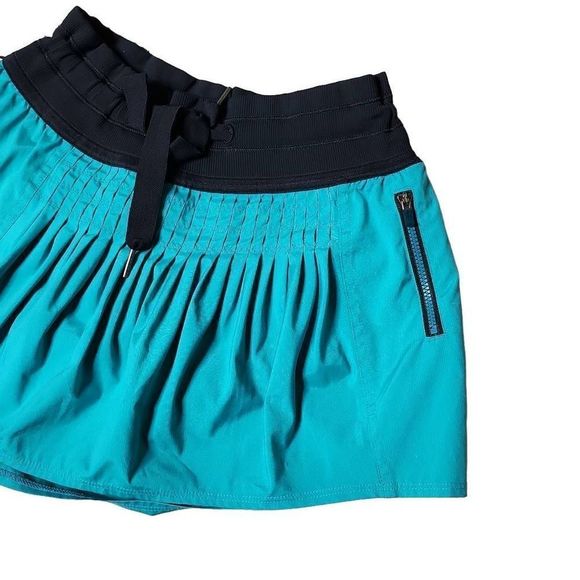Lululemon Revitalize Run Skirt Blue Aqua - Picture 4 of 6